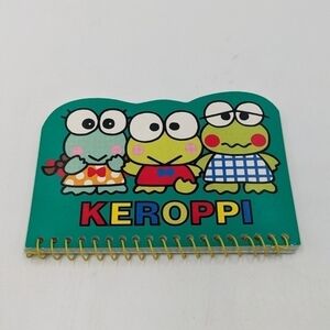 Sanrio Keroppi Frog Small Spiral Notebook Notepad